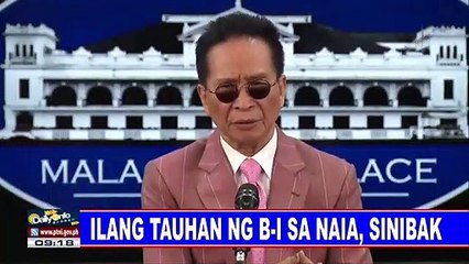 Ilang tauhan ng B-I sa NAIA, sinibak