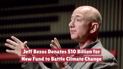 Jeff Bezos Aims To Save Earth