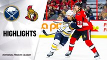 NHL Highlights | Sabres @ Senators 02/18/20