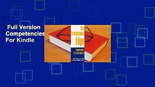 Full Version  The Professional Edge: Competencies in Public Service  For Kindle
