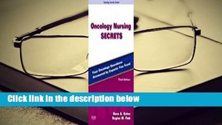 Full version  Oncology Nursing Secrets  Review