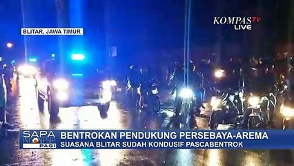 Bentrokan Pendukung Persebaya dan Arema