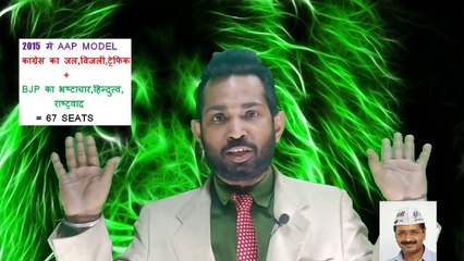 केजरीवाल जी की जीत की फॉर्मूला 2020. case study