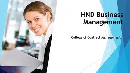 HND Business Management