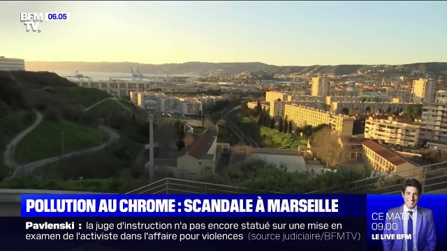 Une pollution de l'eau au chrome scandalise les habitants du quartier Saint-André à Marseille