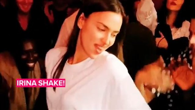 Irina Shayk weet hoe ze een feest moet vieren