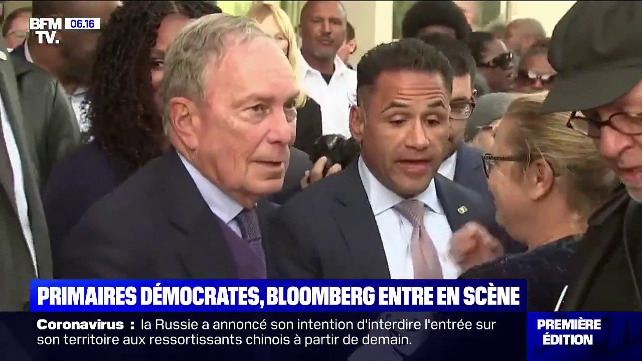Primaires démocrates: l'ancien maire de New York Michael Bloomberg entre en scène