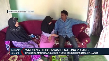 WNI yang diobserbasi di natuna pulang