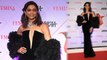 Deepika Padukone Looks Gorgeous in all black look at Red Carpet | FilmiBeat