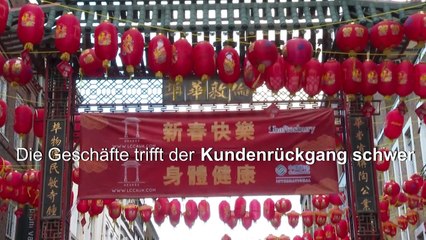 Chinatowns leiden unter Folgen der Coronavirus-Epidemie