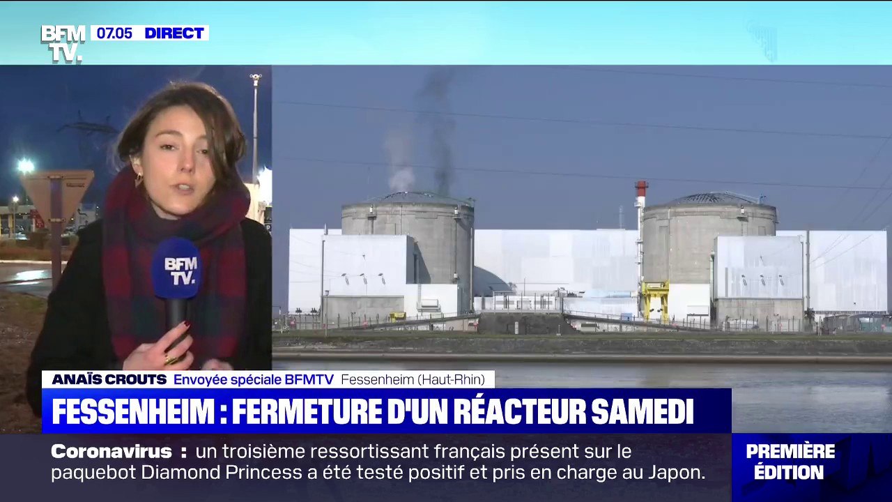 L'un des deux réacteurs de la centrale de Fessenheim sera définitivement arrêté samedi, l'autre fin juin