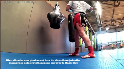 Comment réussir un backfist, coup de poings retourné?
