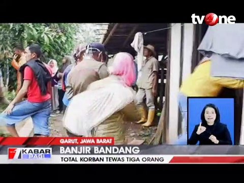 Banjir Bandang di Garut Tewaskan 3 Orang Akibat Longsor