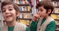 Sosyal medya, 5 ayda 250 kitap okuyan 10 yaşındaki Atakan'ı konuşuyor