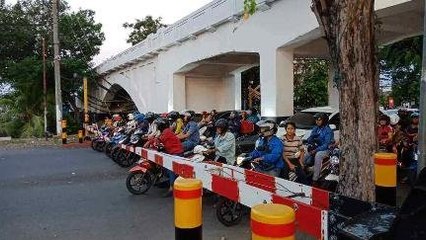 Terobos Palang Kereta Bisa Dipenjara