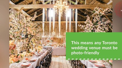 When Choosing a Toronto Wedding Venue, Make Sure Its Photogenic - Mango Studios