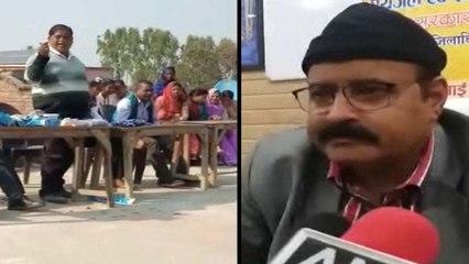 यूपी:  स्‍टूडेंट्स को नकल करने के टिप्‍स दे रहे स्‍कूल प्रबंधक, वीडियो वायरल