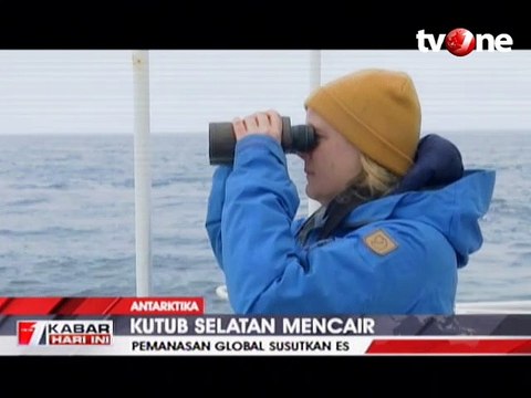 Pemanasan Global di Kutub Selatan, Suhu 18,3 Derajat Celsius