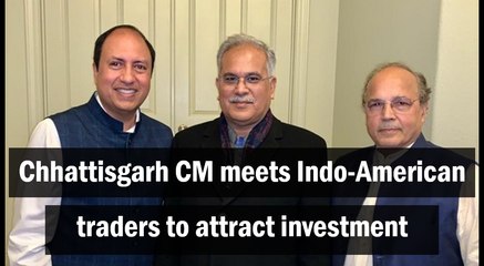 Chhattisgarh CM meets Indo-American traders to attract investment