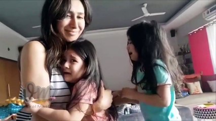 Karanvir Bohra Daughter Bella & Vienna Crying | Bella & Vienna Cute Video | Viral Masti