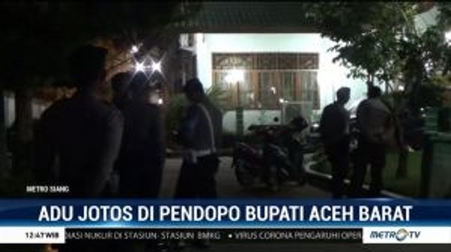 Bupati Aceh Barat Diduga Terlibat Adu Jotos di Pendopo