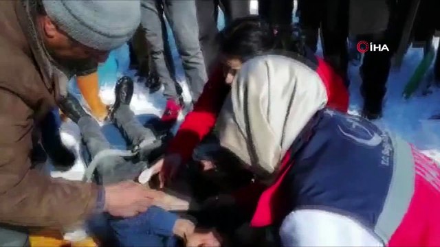 Hastaların imdadına ambulans helikopter yetişti