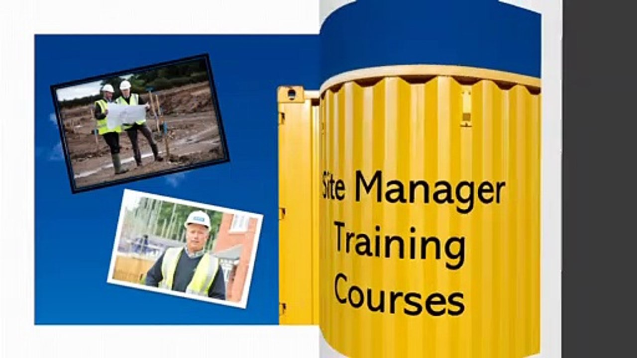 site manager training courses