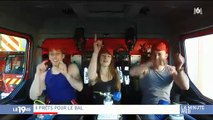 Les pompiers de Saint-Brieuc font le buzz sur les réseaux sociaux en enchainant les danses dans leur camion - VIDEO