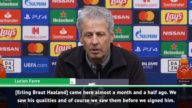 Haaland wants to score whenever he can - Favre