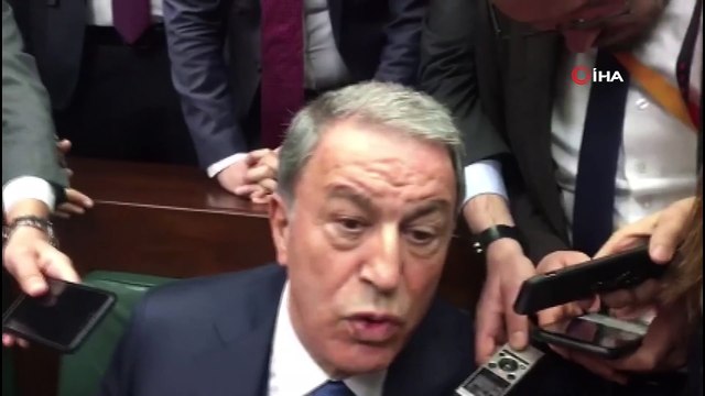 Milli Savunma Bakanı Akar:'Gözlem noktalarımızın çekilmesi söz konusu değil. Askerlerimize zara gelmesi durumunda misliyle karşılık vereceğimizi söylemeye devam edeceğiz'