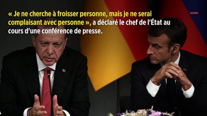 Emmanuel Macron ne veut pas des « lois de la Turquie » en France
