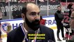 Hockey sur glace Interview Mario Richer Coach des Gothiques d'Amiens 2020-02-16 Rouen VS Amiens (Finale Coupe de France 2020)