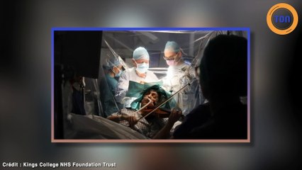 Elle se fait opérer d’une tumeur et joue du violon pendant l’opération