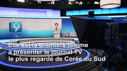 Corée du Sud: une femme présente pour la première fois les infos