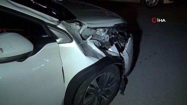 Bursa\'daki feci kaza kamerada!