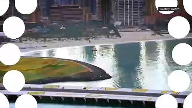 Le wingsuit de Jetman Dubaï réalise le premier décollage au sol pour un vol à haute altitude.