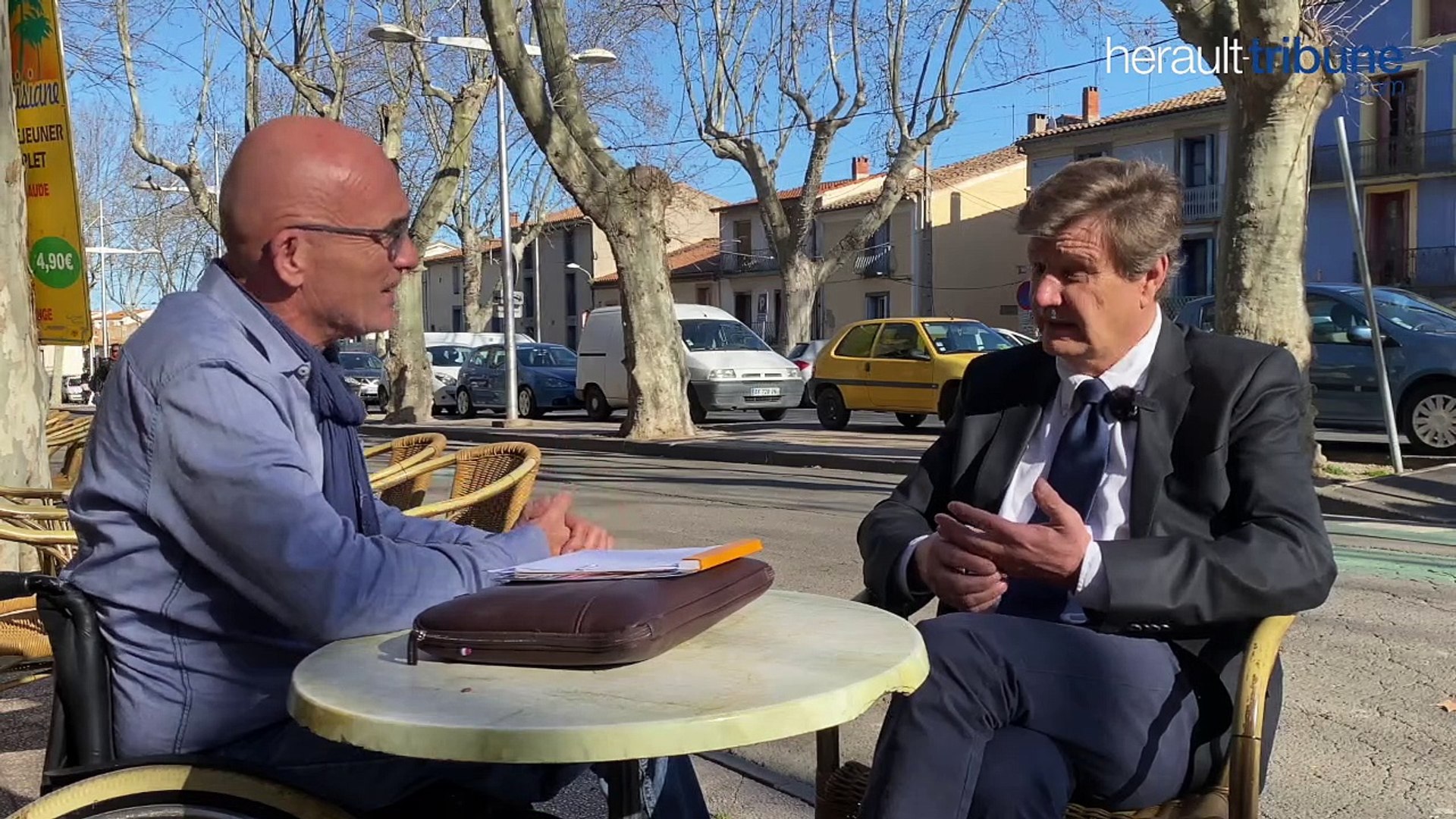 AGDE - Interview de Jean-Louis Cousin, les yeux dans les yeux avec Paul  Éric Laures - Vidéo Dailymotion