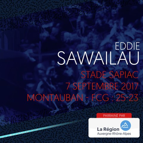 Video : Video - L'essai d'Eddie Sawailau  Montauban en 2017