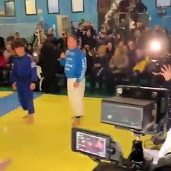 Salvini al centro sportivo Maddaloni (18.02.20)