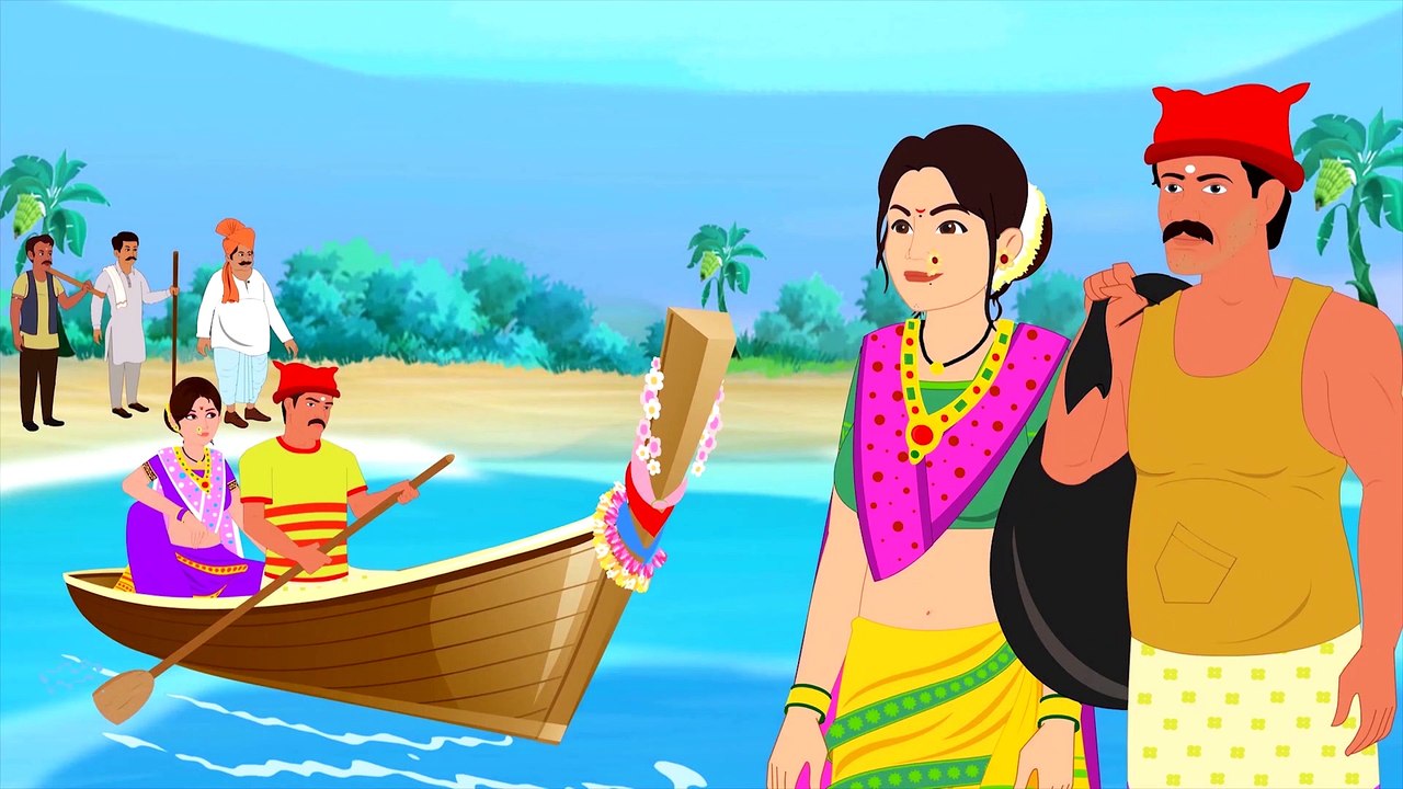 Esposa Honesta Del Pescador | Cuentos de dormir para niños | Historias Españolas Para Niños