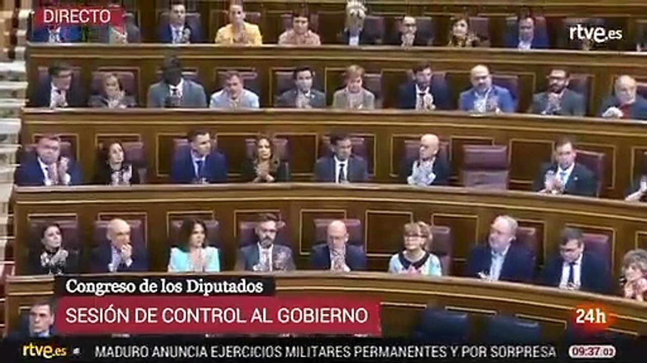 La diputada de Vox, Mireia Borrás, se zampa a Pablo Iglesias en la sesión de control al gobierno y este se pone de los nervios