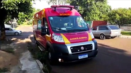 Acidente é registrado na Rua Maracaí em Cascavel