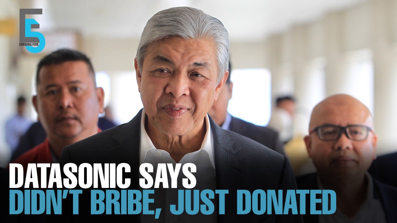 EVENING 5: Datasonic says bribe was really a donation