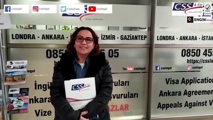 Turist Vizesinden Ret Almışlardı, CSS Legal ile Ankara Anlaşması Vizesi Aldılar!