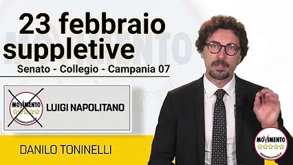 Toninelli - L'unico voto che fa la differenza è quello dato a Luigi Napolitano (19.02.20)