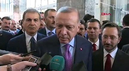 Erdoğan grup toplantısı sonrası soruları yanıtladı