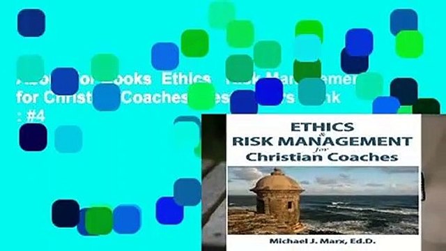 About For Books  Ethics   Risk Management for Christian Coaches  Best Sellers Rank : #4