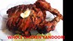Whole Tandoori Chicken Recipe Without Oven Or Tandoor -- Tandoori Chicken