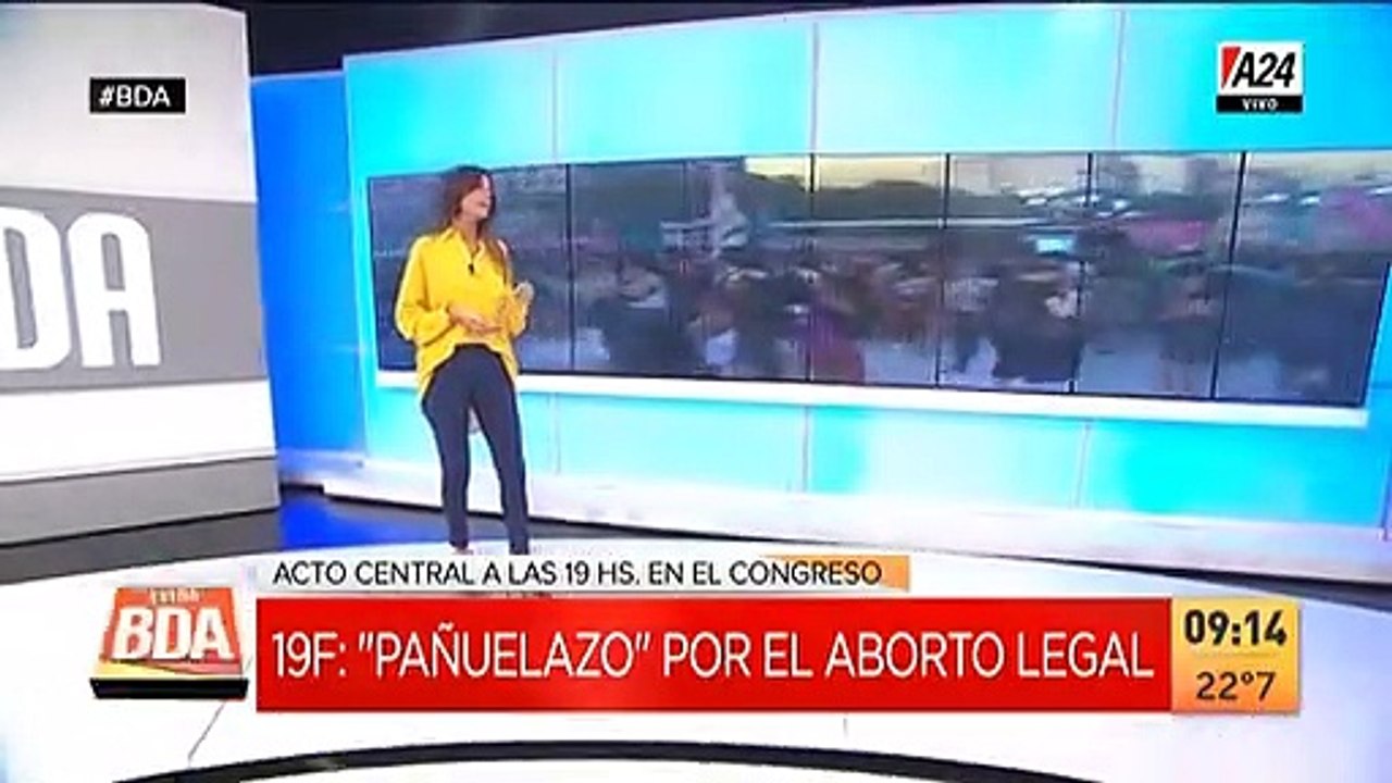 #19F: tercer año consecutivo del "pañuelazo verde"