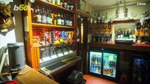 This “Off-Grid” Pub Where Customers Serve Themselves Is Run by the Grumpiest Most Eccentric Pub Landlord and His Cat Hitler